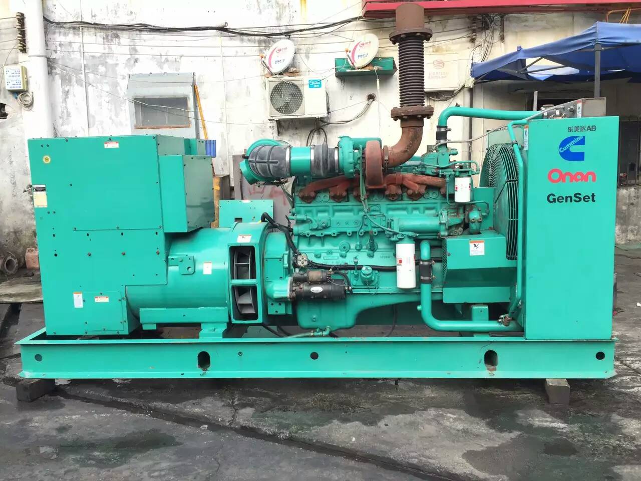 恩阳租赁发电机-柴油发电机不正常冒烟的原因